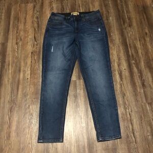 Democracy Ab Technology Jeans Women's 10 High Rise Straight Leg Stretch Denim